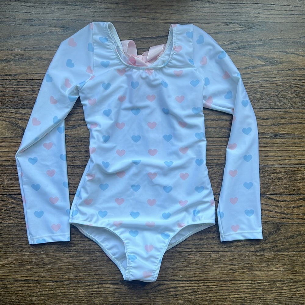 EUC Sal & Pimenta Girl’s Rashguard Swimsuit